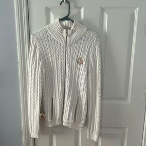 Ralph Lauren knit full zip sweater
